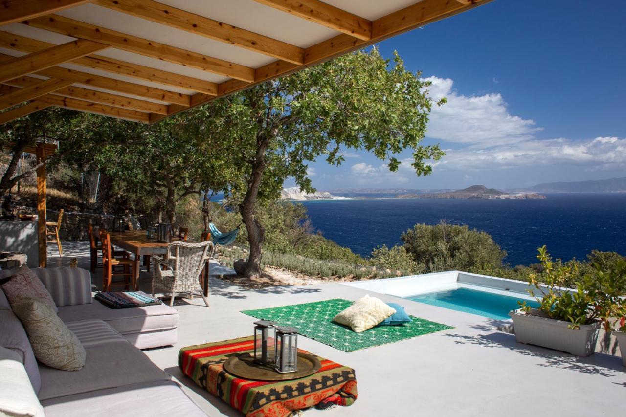 My Old Stone House In A 2 000 Sqm Private Garden With Fab Glamping Tent Mandrákion Exterior foto